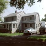 The same home after building an addition and repainting.
